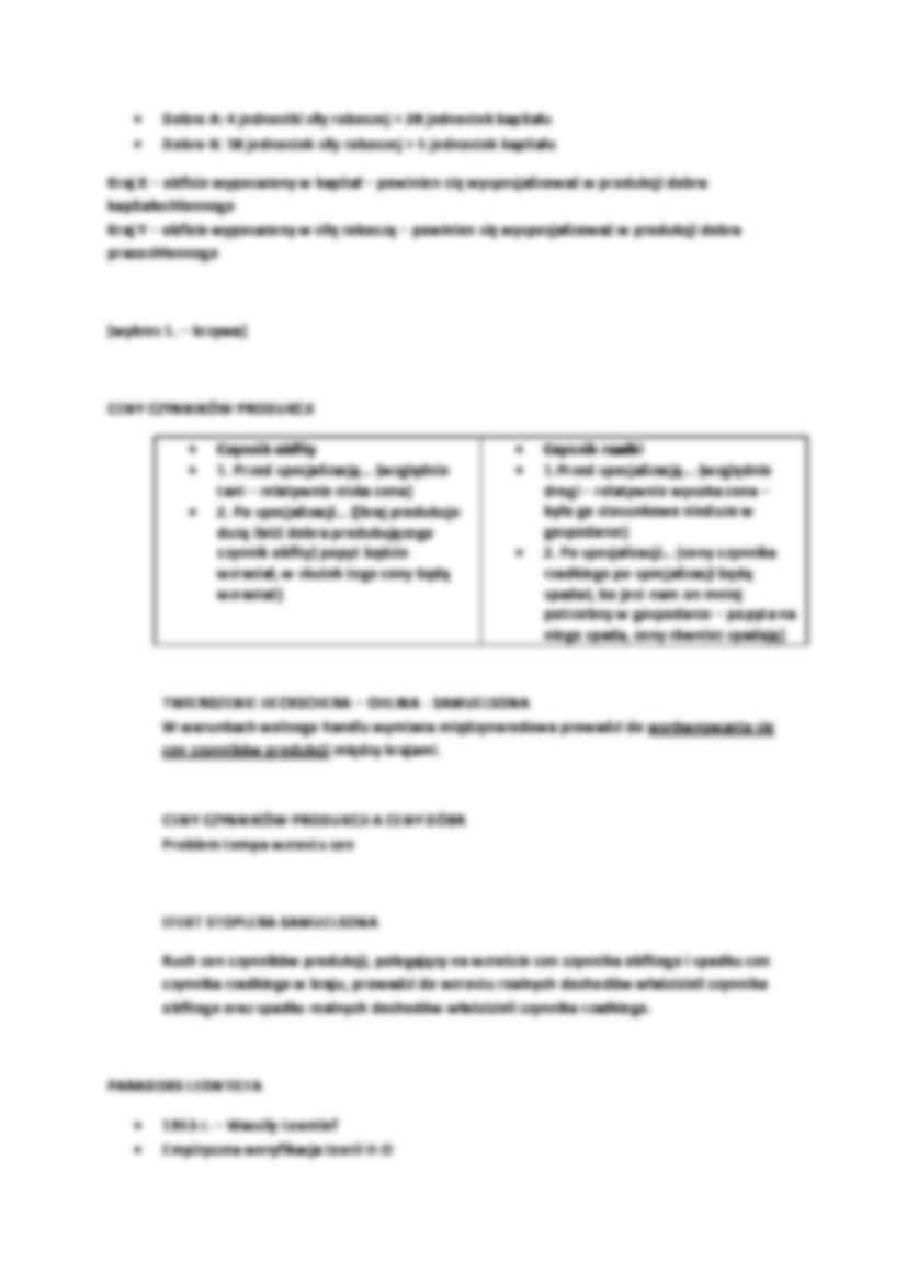 Teorie Międzynarodowych stosunków gospodarczych - strona 2