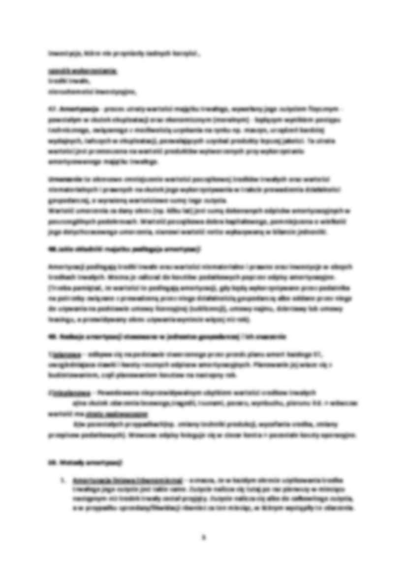 Rachunkowość- zagadnienia  - strona 3