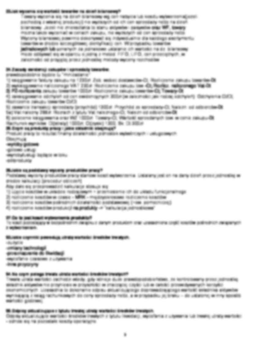 Rachunkowość zagadnienia  - strona 3