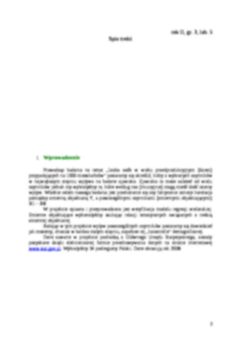 ilość osób w wieku przedprodukcyjnym przypadająca na 1000 mieszkańców - strona 2