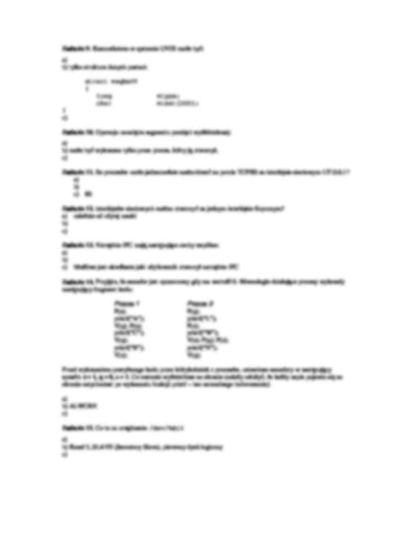 Architektury Komputerów i Systemy Operacyjne test - strona 3