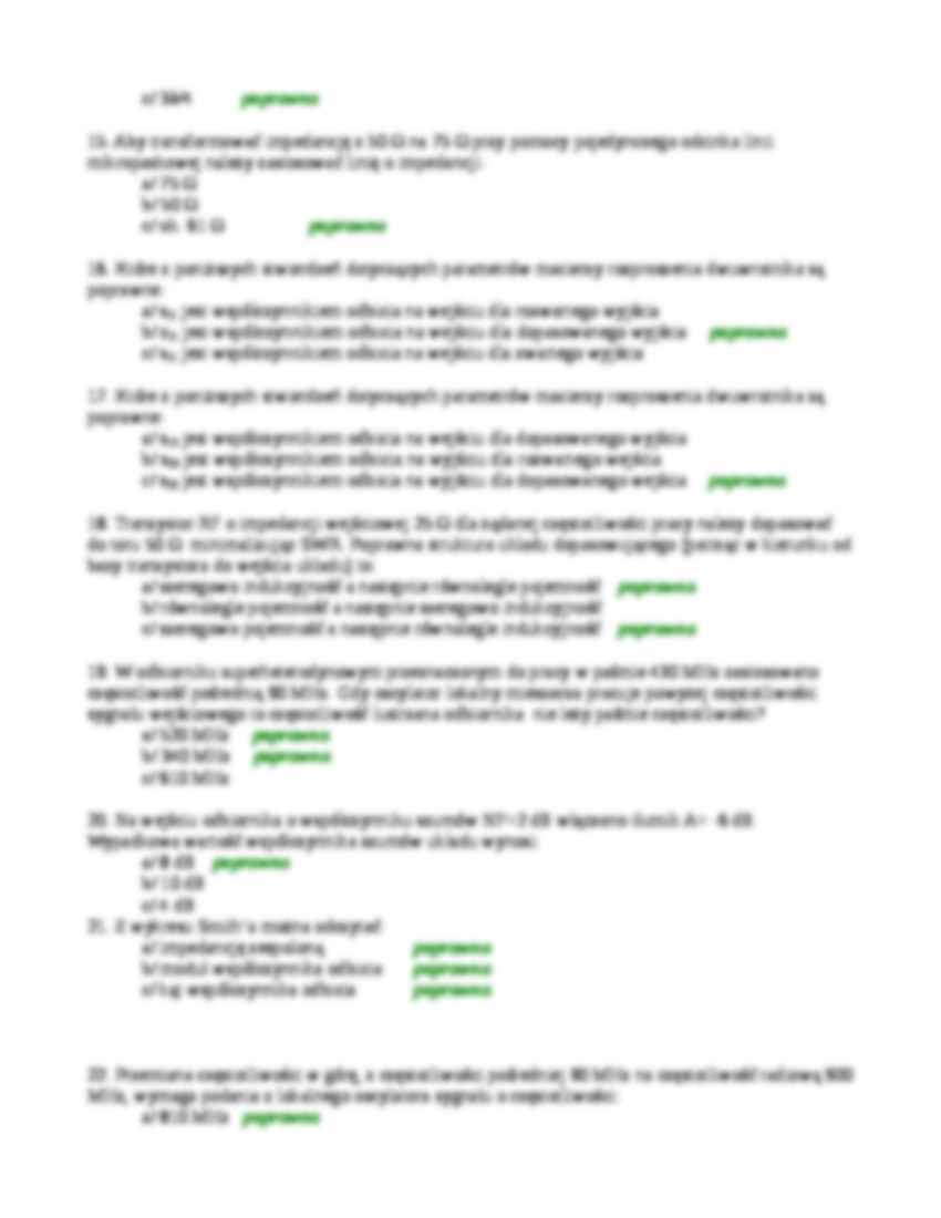 technika wielkich częstotliwości  egzamin inzynierski - strona 3