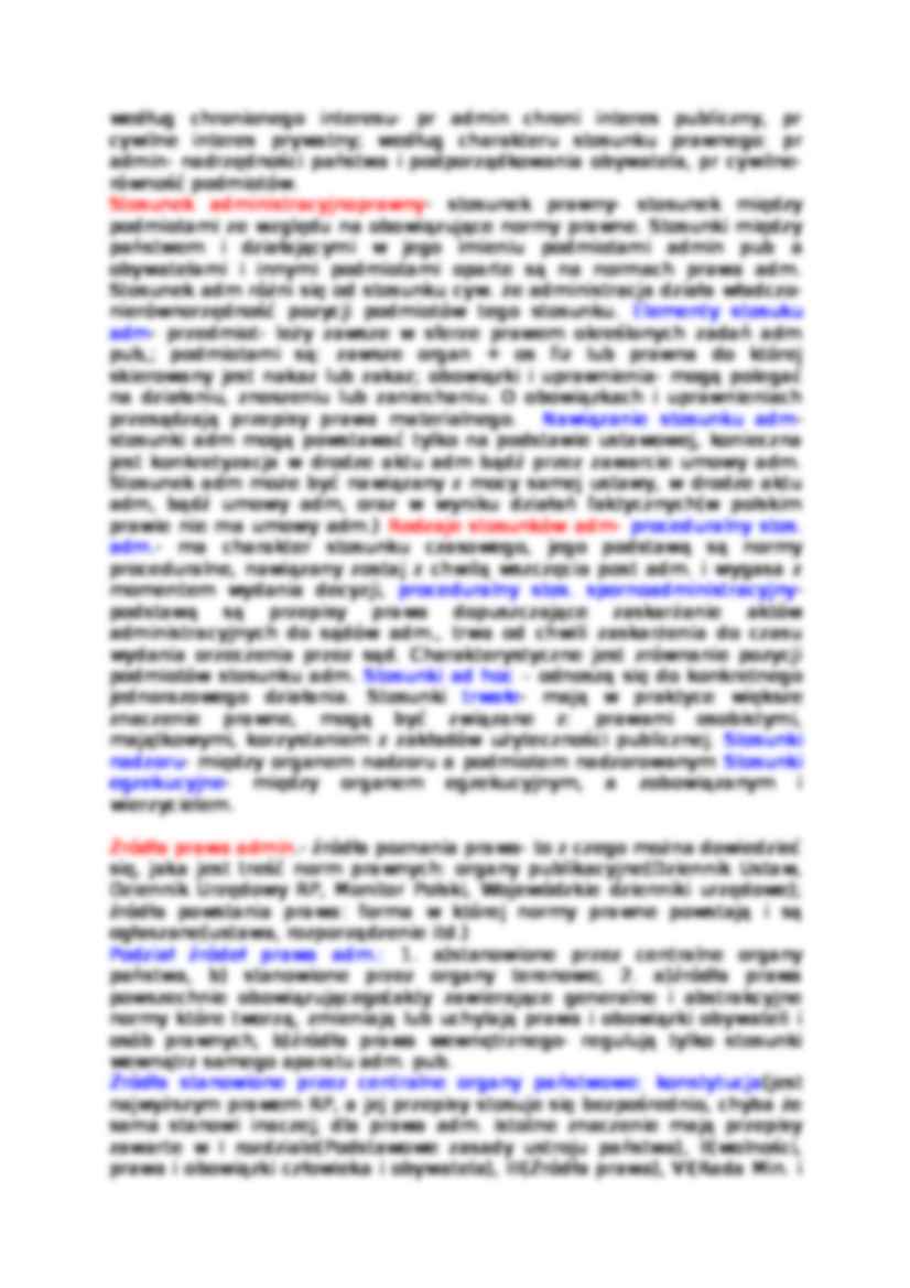 Prawo administracyjne - opracowanie - źródła prawa - strona 2