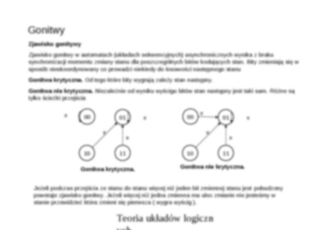 teoria układów logicznych - strona 2