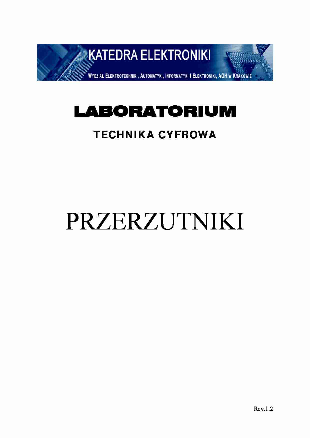 Przerzutniki teoria - strona 1