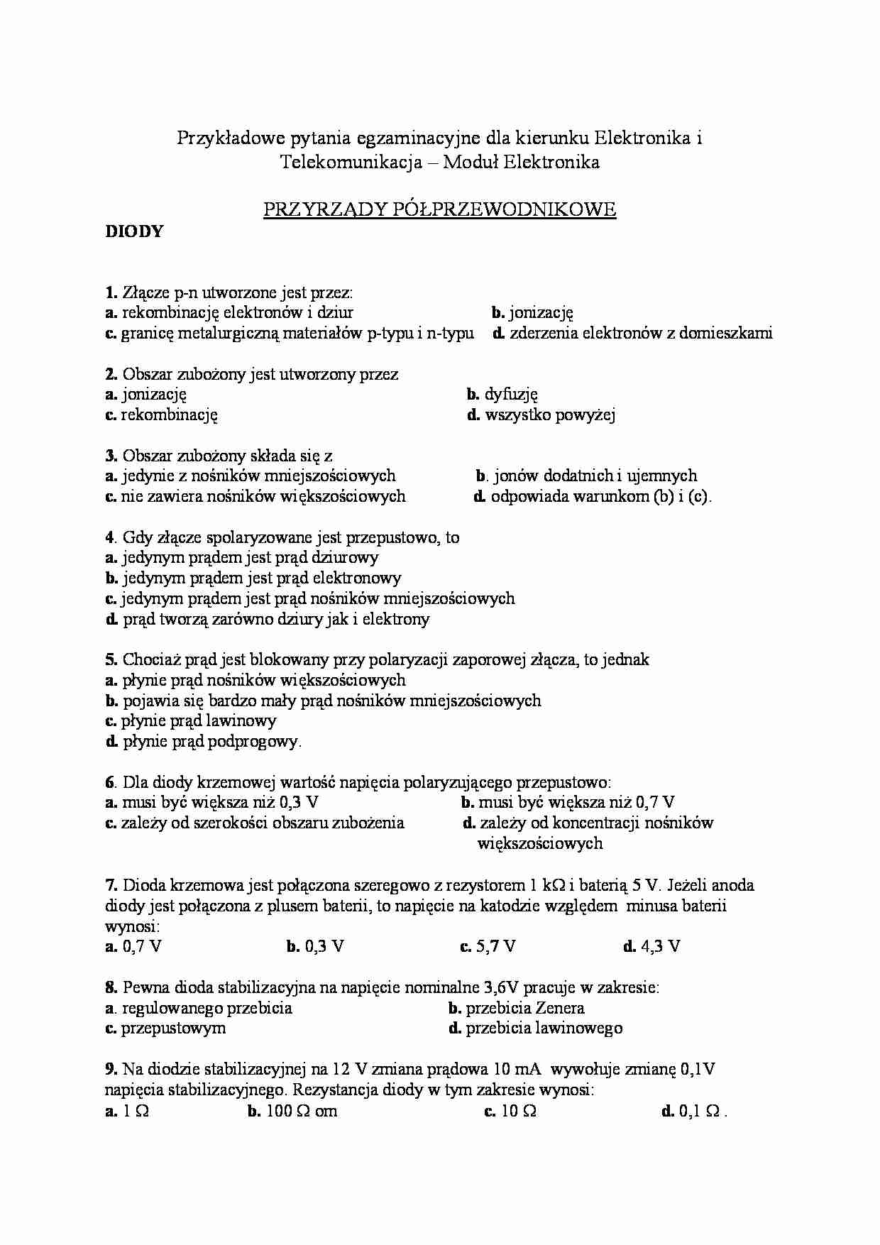 Przyrządy półprzewodnikowe - strona 1