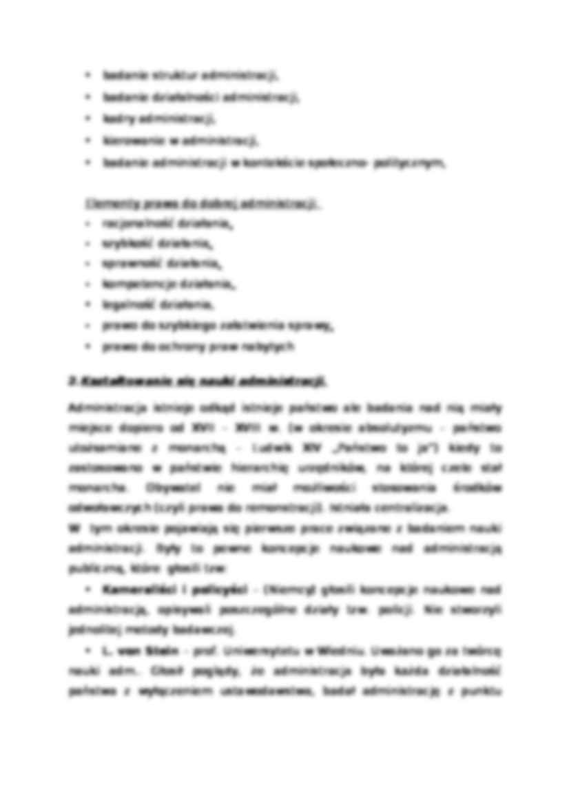 NAUKA ADMINISTRACJI wykłady - strona 2