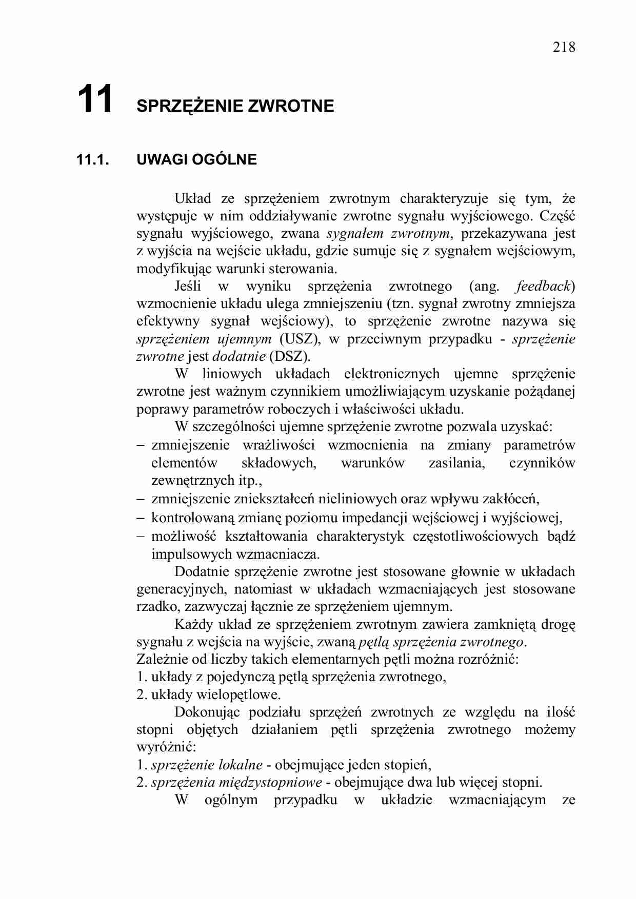 Sprzężenie zwrotne - strona 1