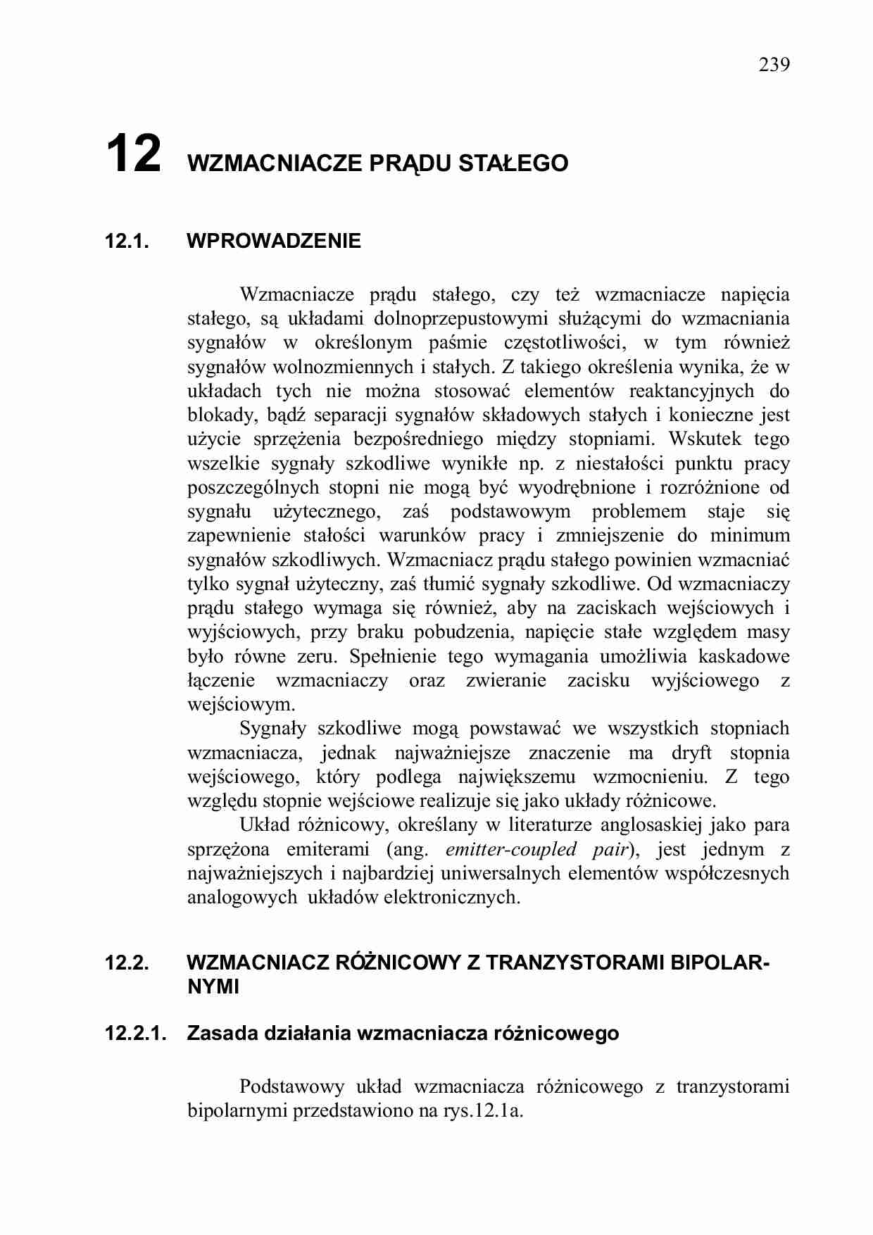 Wzmacniacze prądu stalego - strona 1