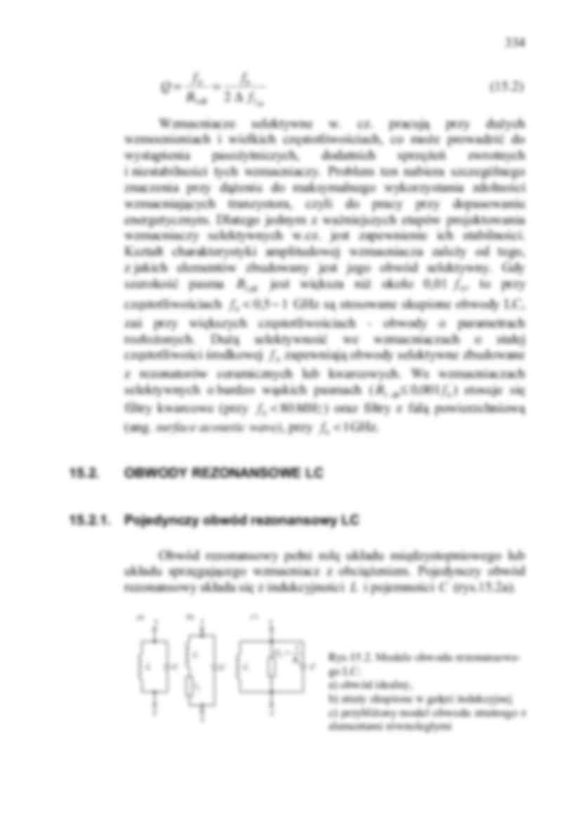 Wzmacniacze selektywne  - strona 2