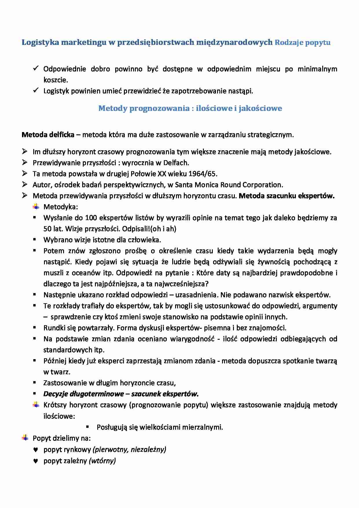 Rodzaje popytu - strona 1