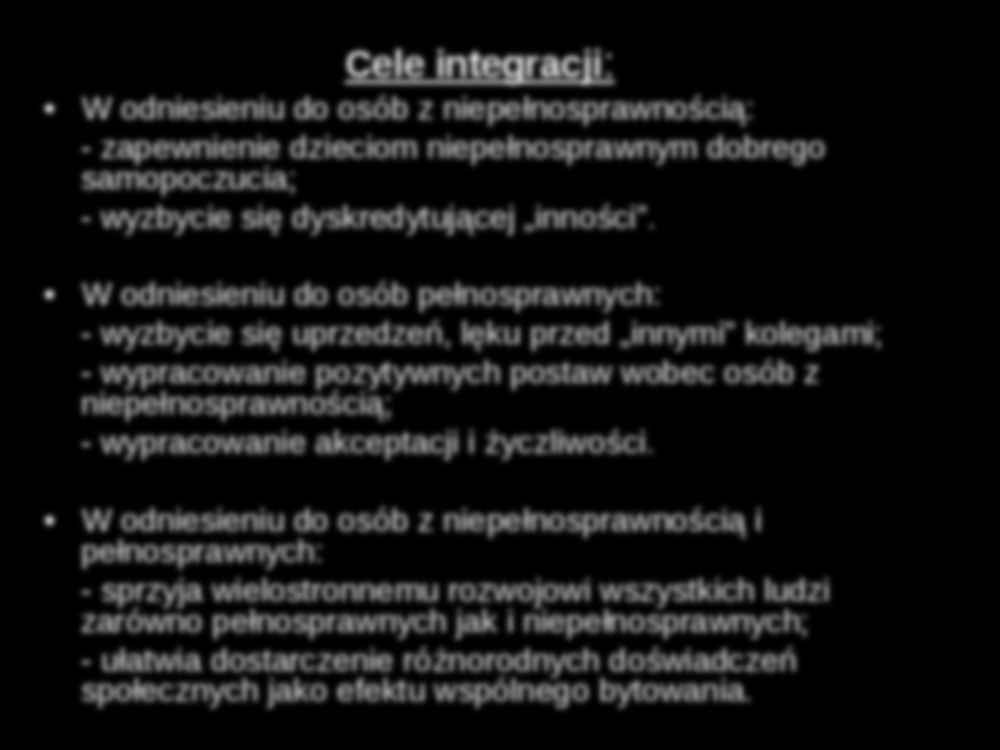 Integracja społeczna niepełnosprawnych - strona 3