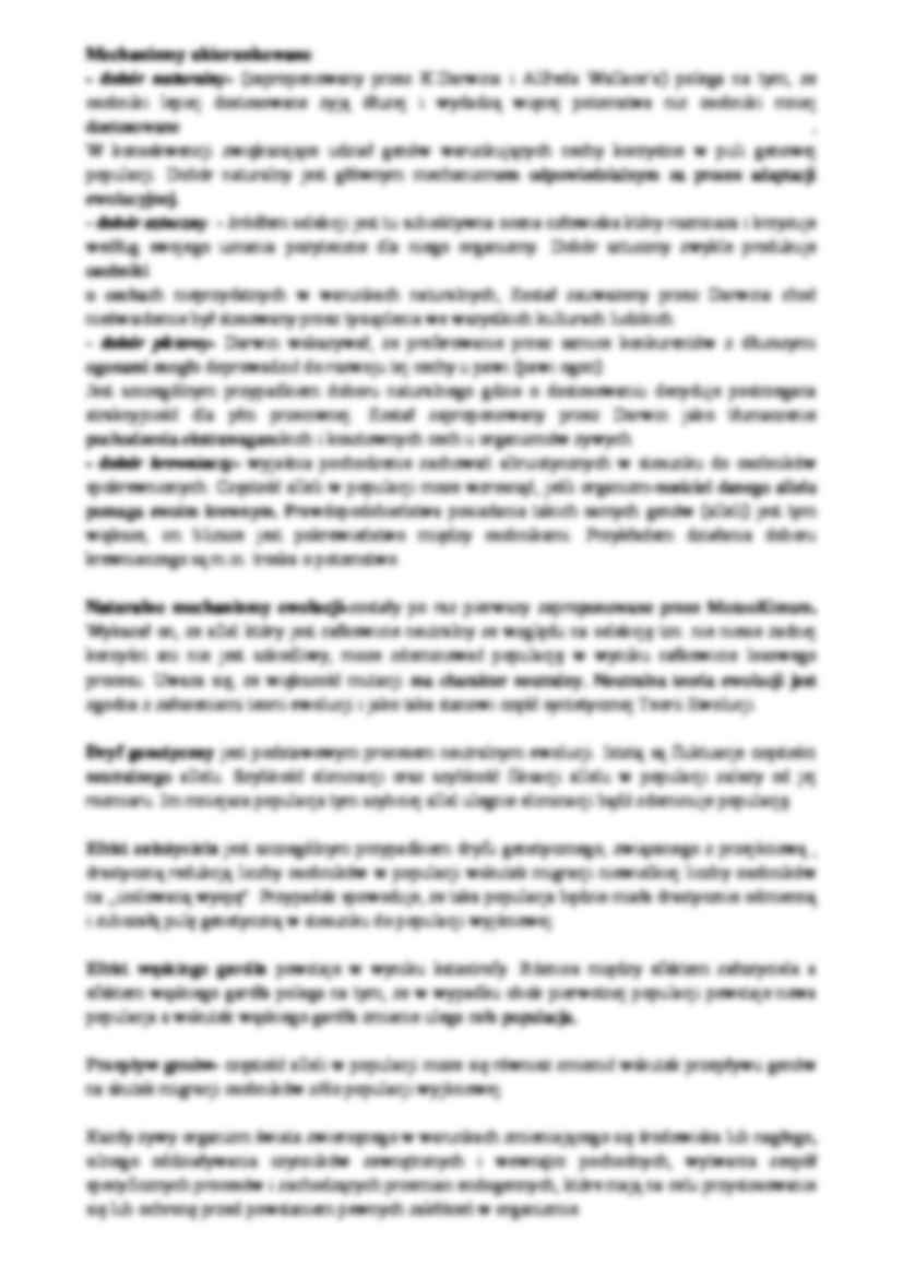 Biochemiczne mechanizmy adaptacji organizmów żywych - wykład - strona 3