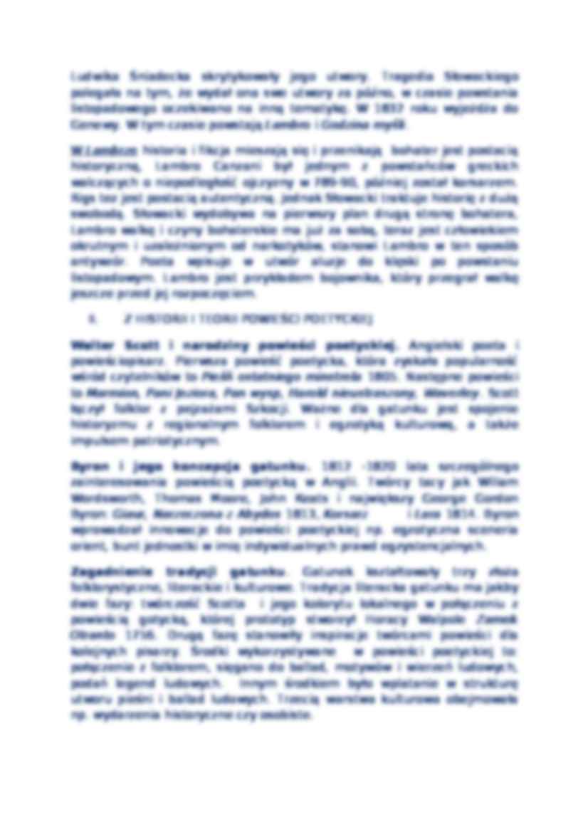 Juliusz Słowacki - Powieści poetyckie - strona 3