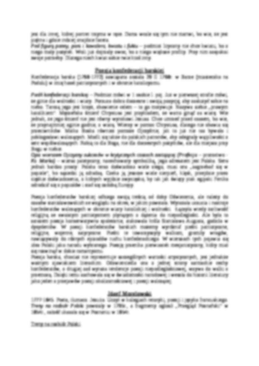 Poezja XVIII wieku - strona 2