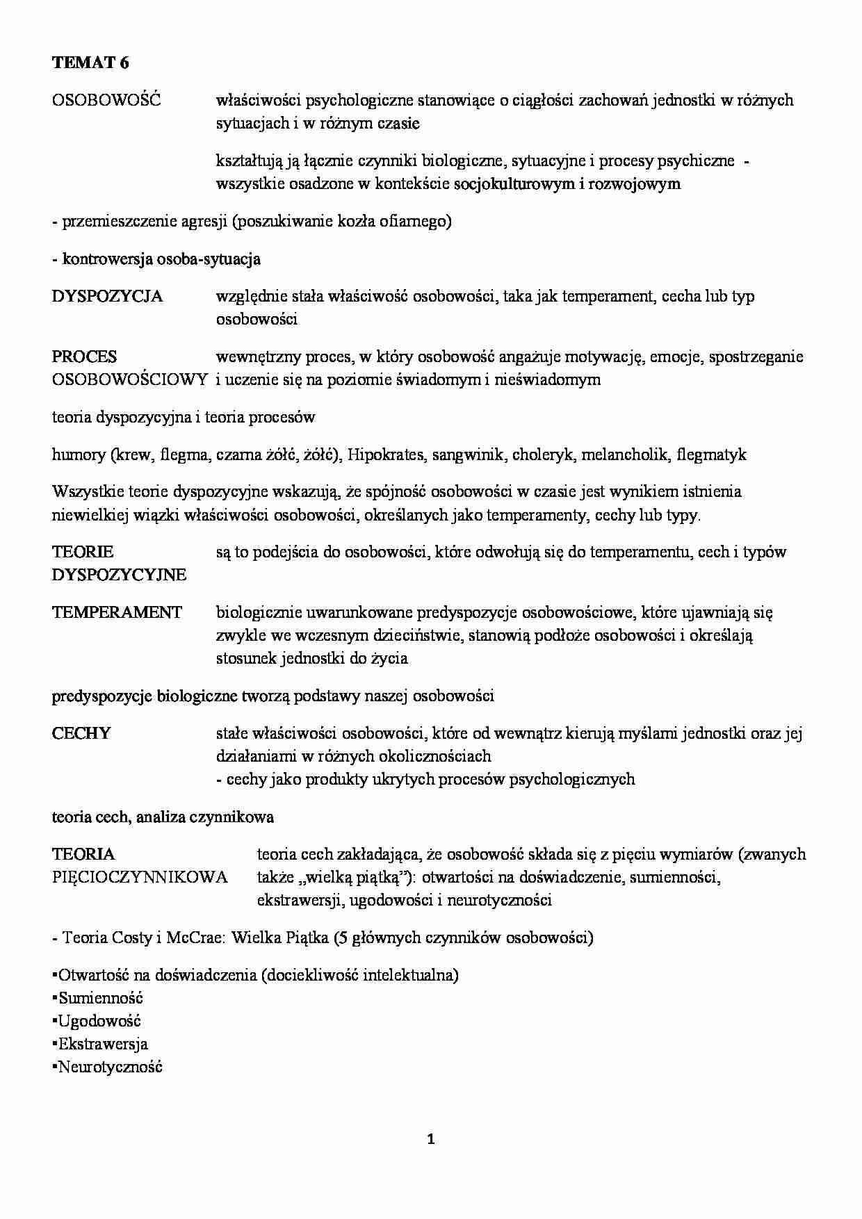  psychologia -  6 - strona 1