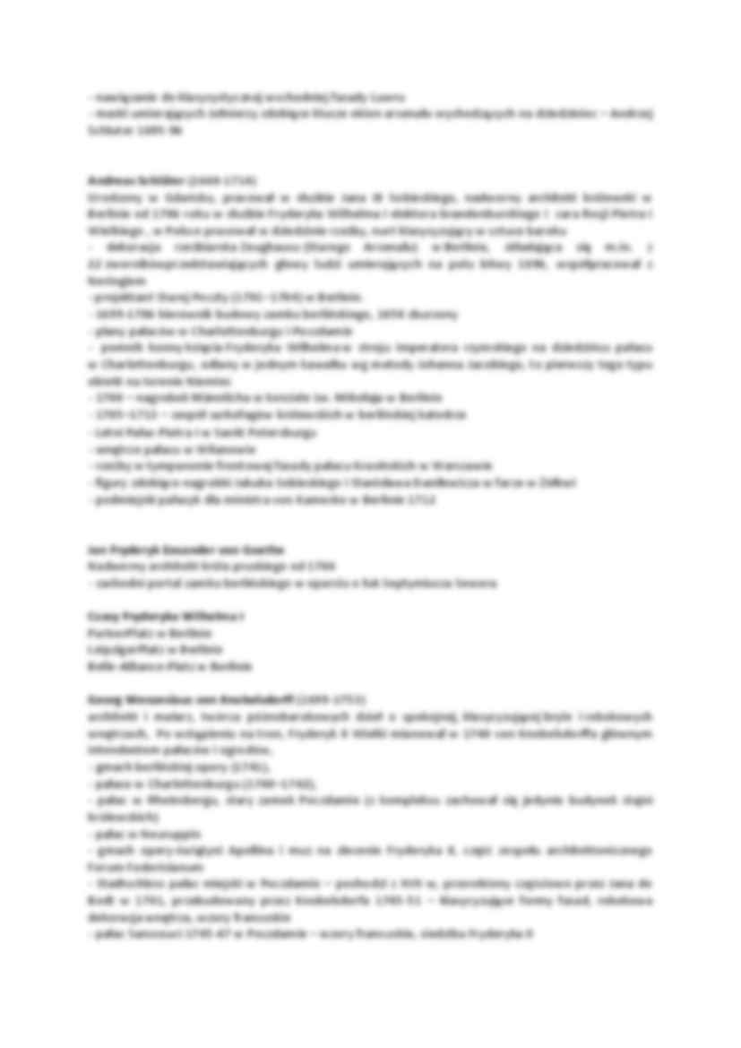  ARCHITEKTURA W.  XVIII DREZDEŃSKA I PRUSKA - strona 3