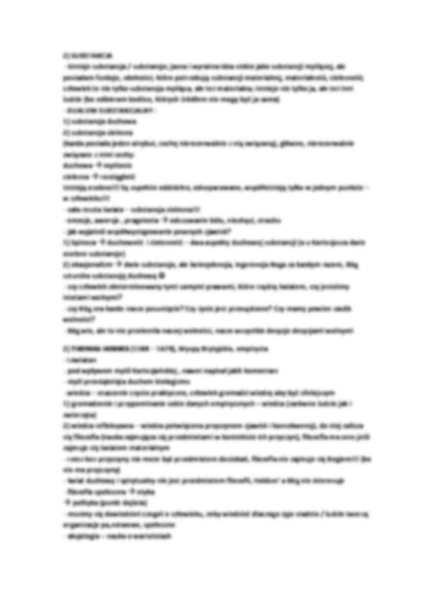 Historia filozofii - filozofia nowożytna - strona 3