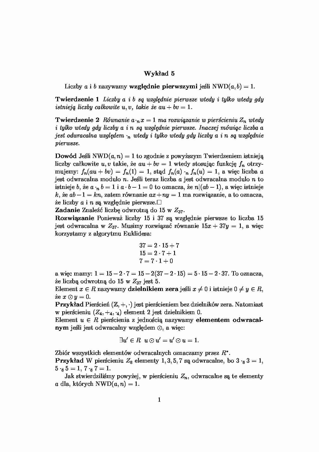 Pierścienie 1-5 - strona 1