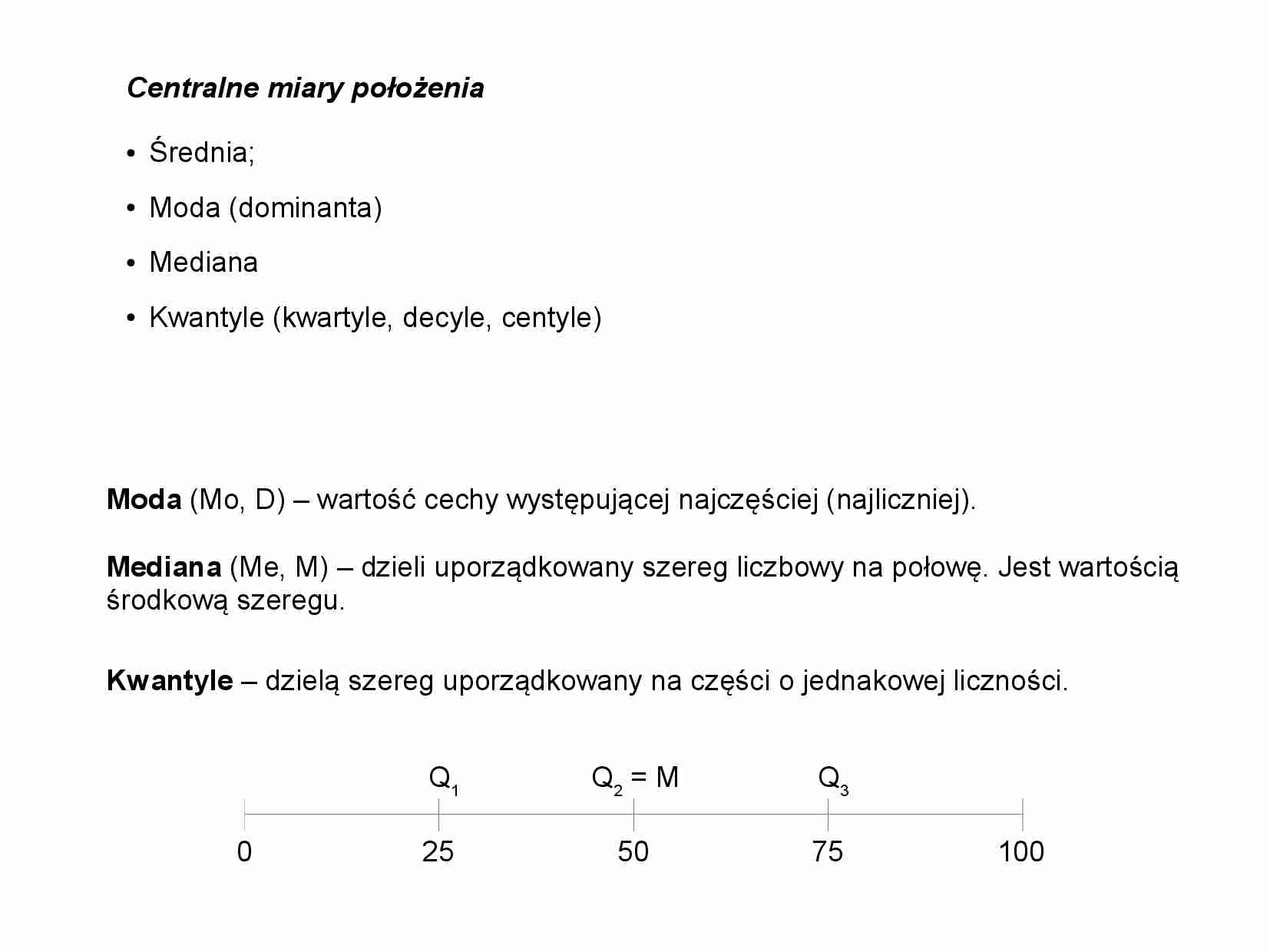 Ćwiczenia z biochemii - Centralne miary położenia - strona 1