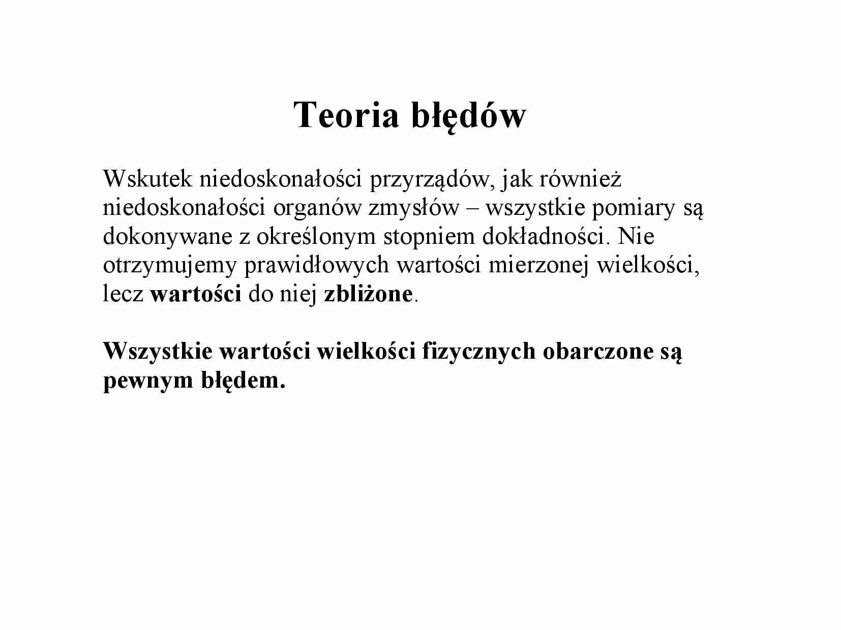 Ćwiczenia  z biochemii -   Wyznaczanie rzetelności i dokładności metody - strona 1