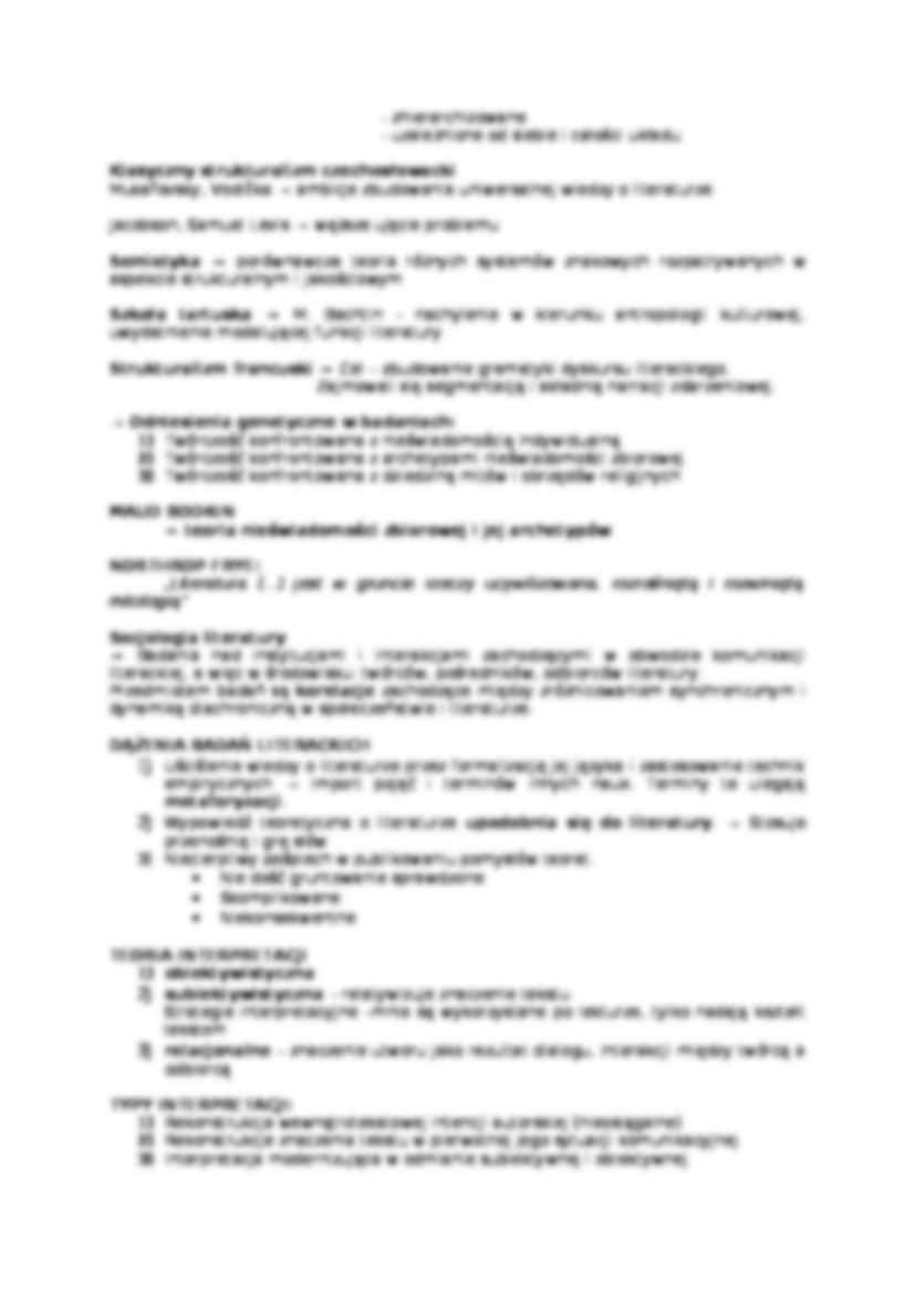 Współczesne badania literackie za granicą - strona 2