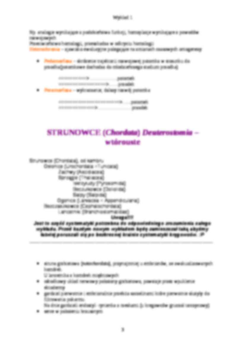 Zoologia kręgowców - egzamin - strona 3