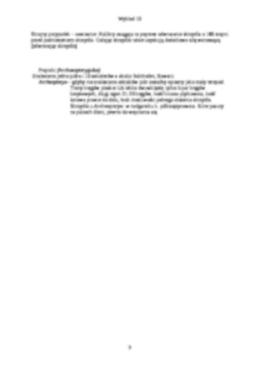 Zoologia kręgowców - wykład 10 - strona 3