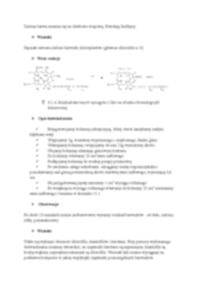 Otrzymywanie roztworu barwników chloroplastów - strona 2
