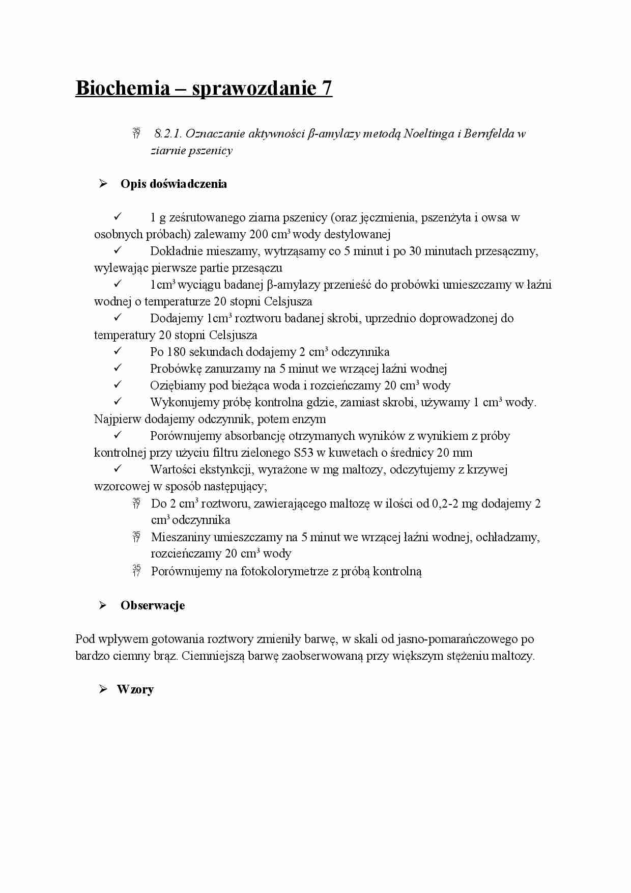 Oznaczanie aktywności amylazy w pszenicy - strona 1