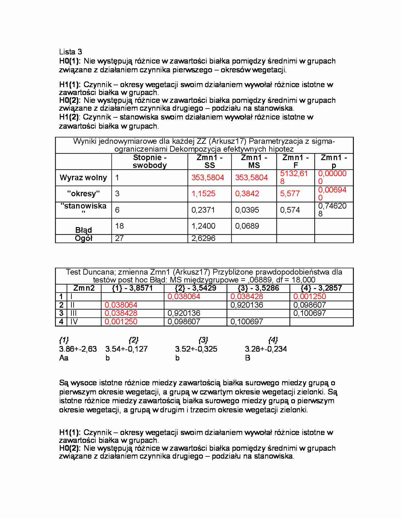 Anova dwuczynnikowa z jednym elementem w podgrupie - strona 1