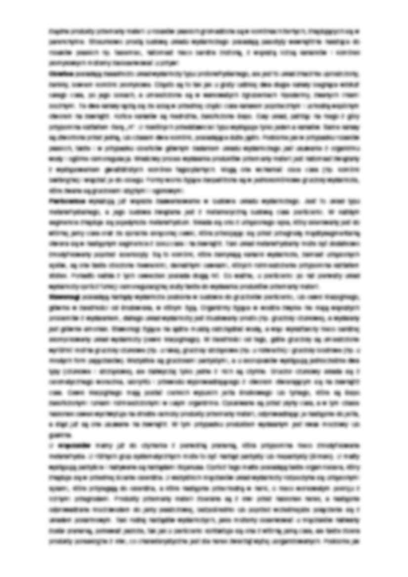 Układ wydalniczy u bezkręgowców - strona 2