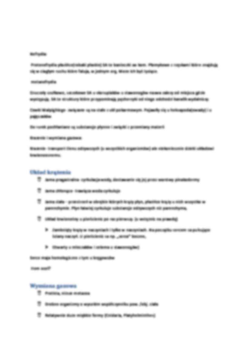 Wydalanie, produkty przemiany materii - strona 2