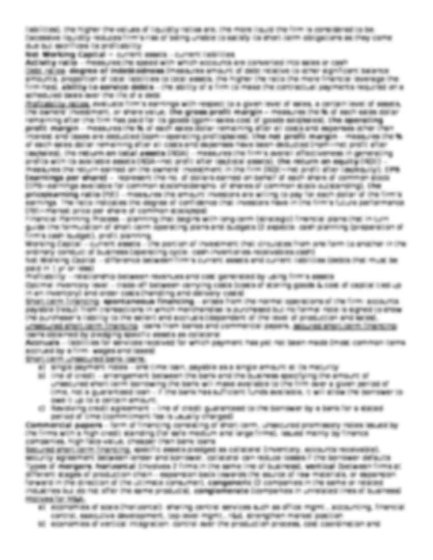 Corporate Finance - pojecia - strona 3