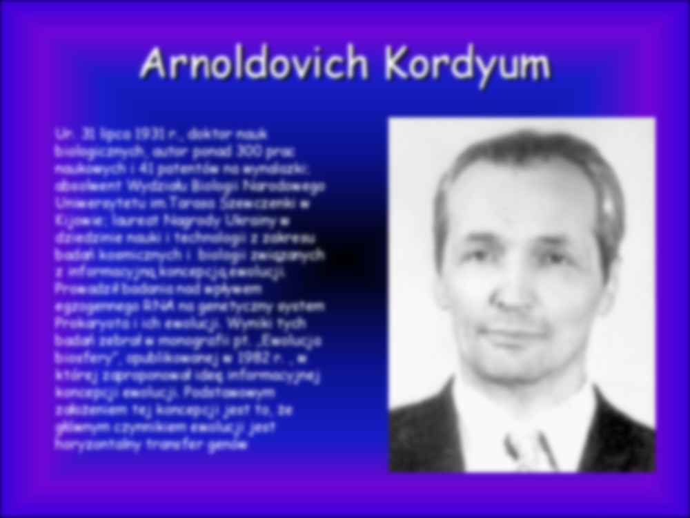 Informacyjna koncepcja ewolucji - strona 2