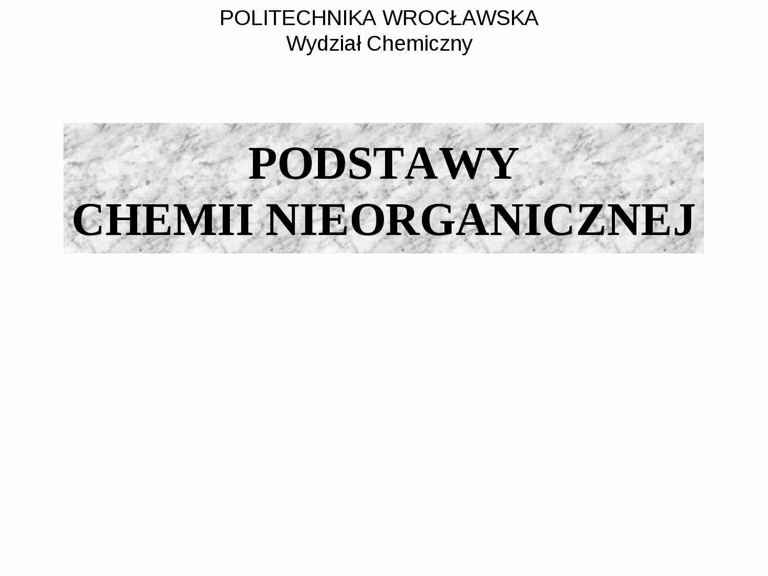 Roztwory i przemiany fazowe - strona 1