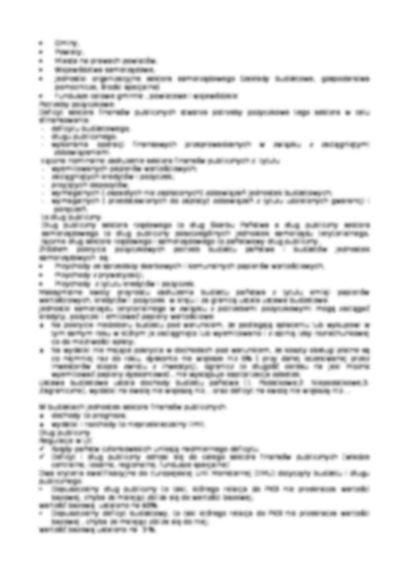 Regulacje spraw finansów publicznych - strona 2