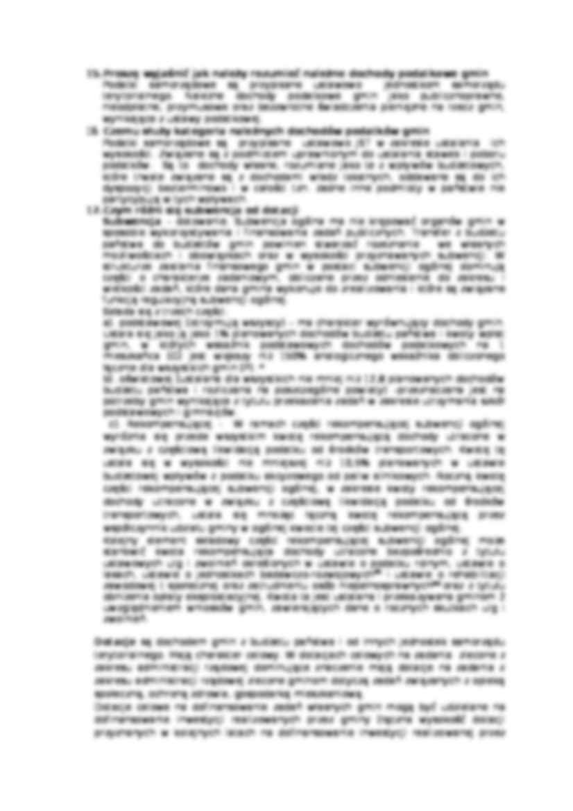 Finanse lokalne - pytania i odpowiedzi - strona 2