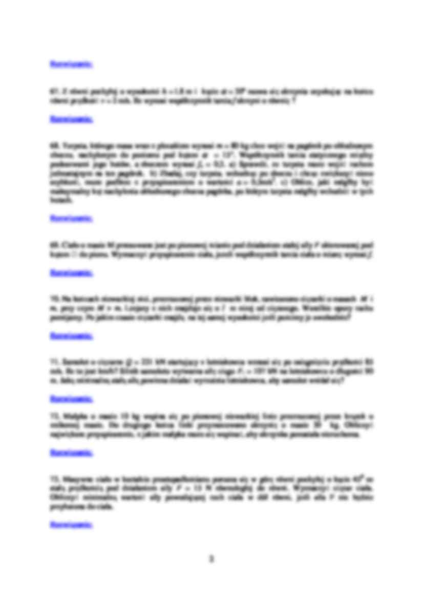 Dynamika - zadania 3 - strona 2