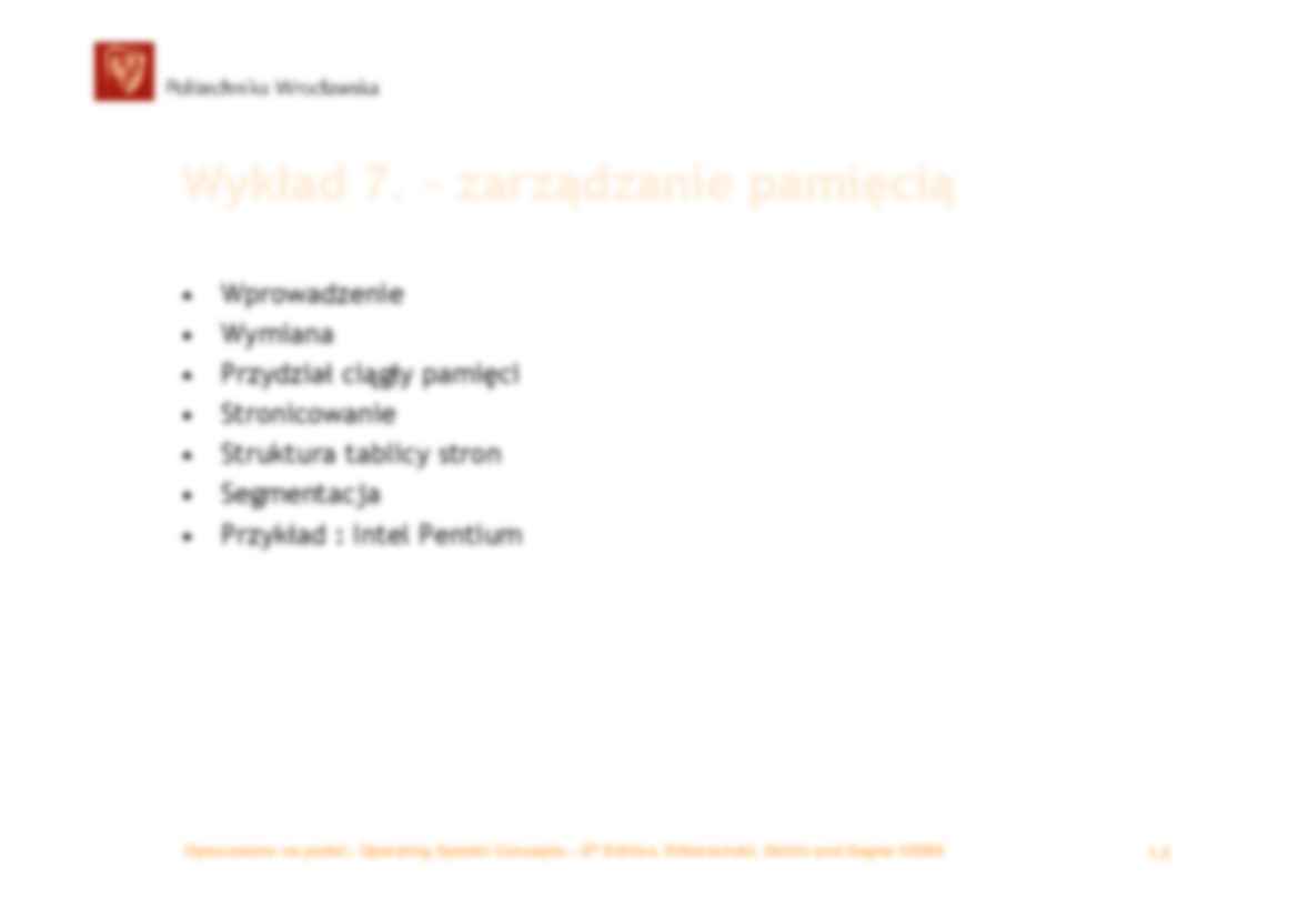Zarządzanie pamięcią - strona 2