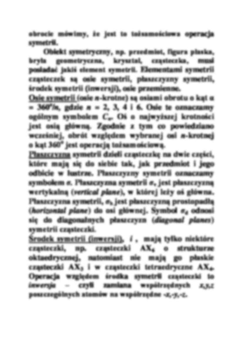 Elementy symetrii w chemii - strona 2