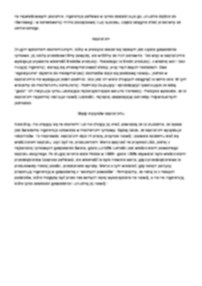 Rynek - Cechy gospodarki rynkowej - strona 3