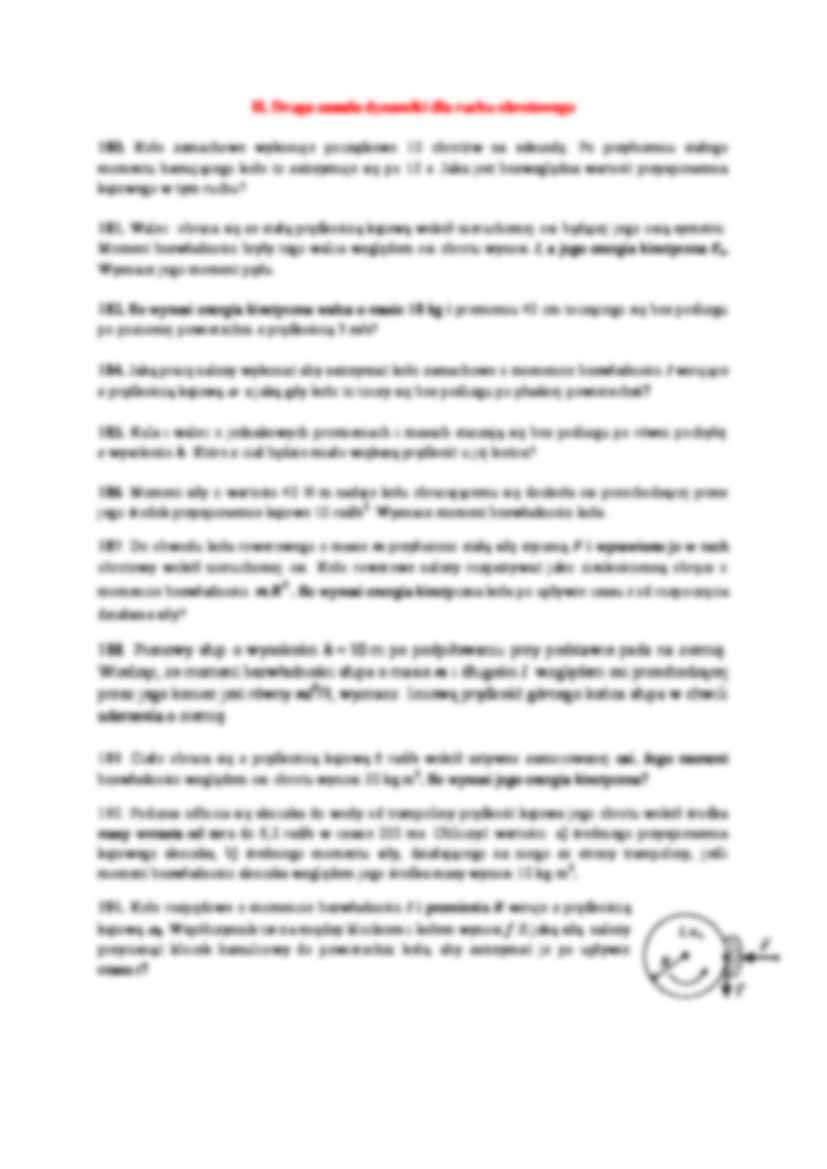 Dynamika bryły sztywnej - strona 2