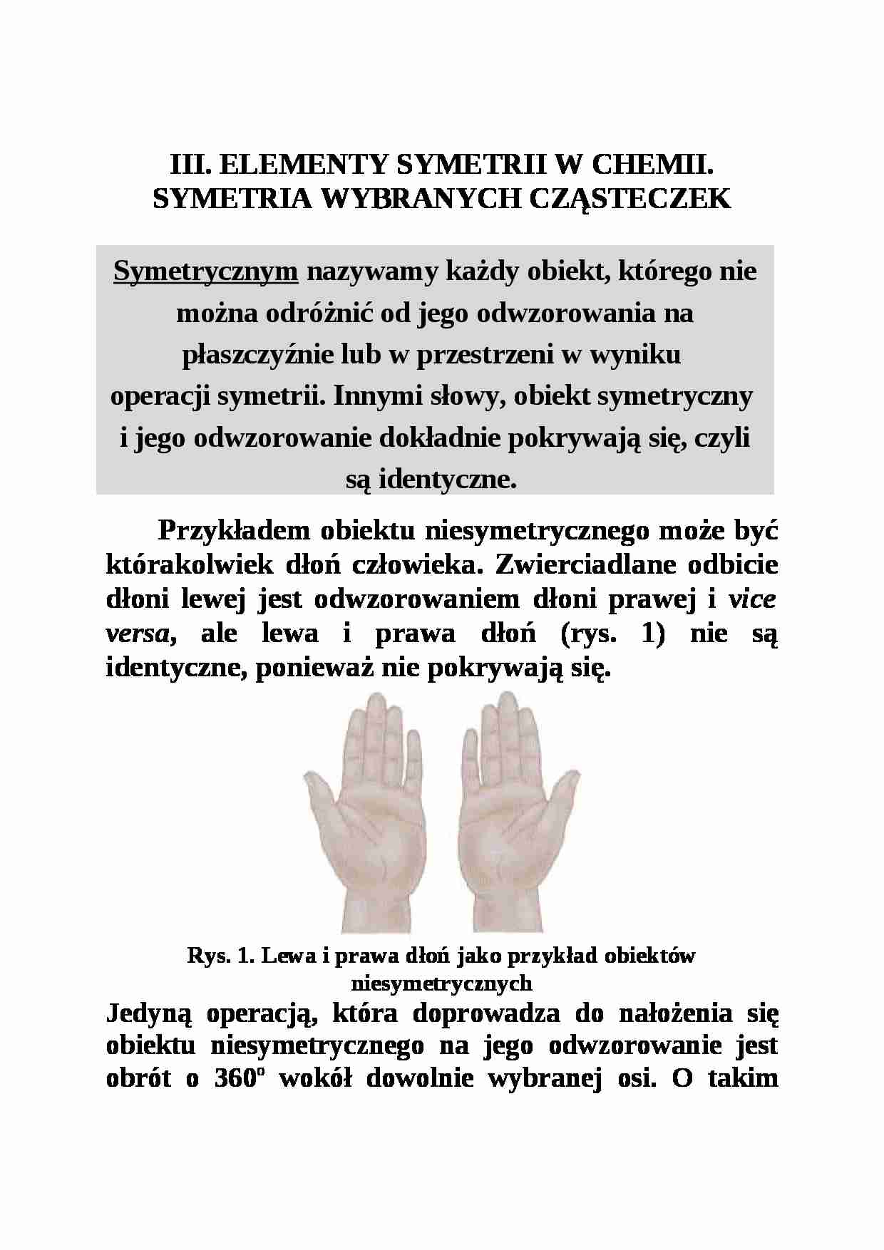 Elementy symetrii w chemii - Prostopadłość - płaszczyzna - strona 1