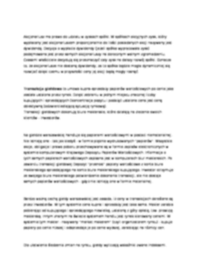 Giełda papierów wartościowych - Sesja giełdowa - strona 2