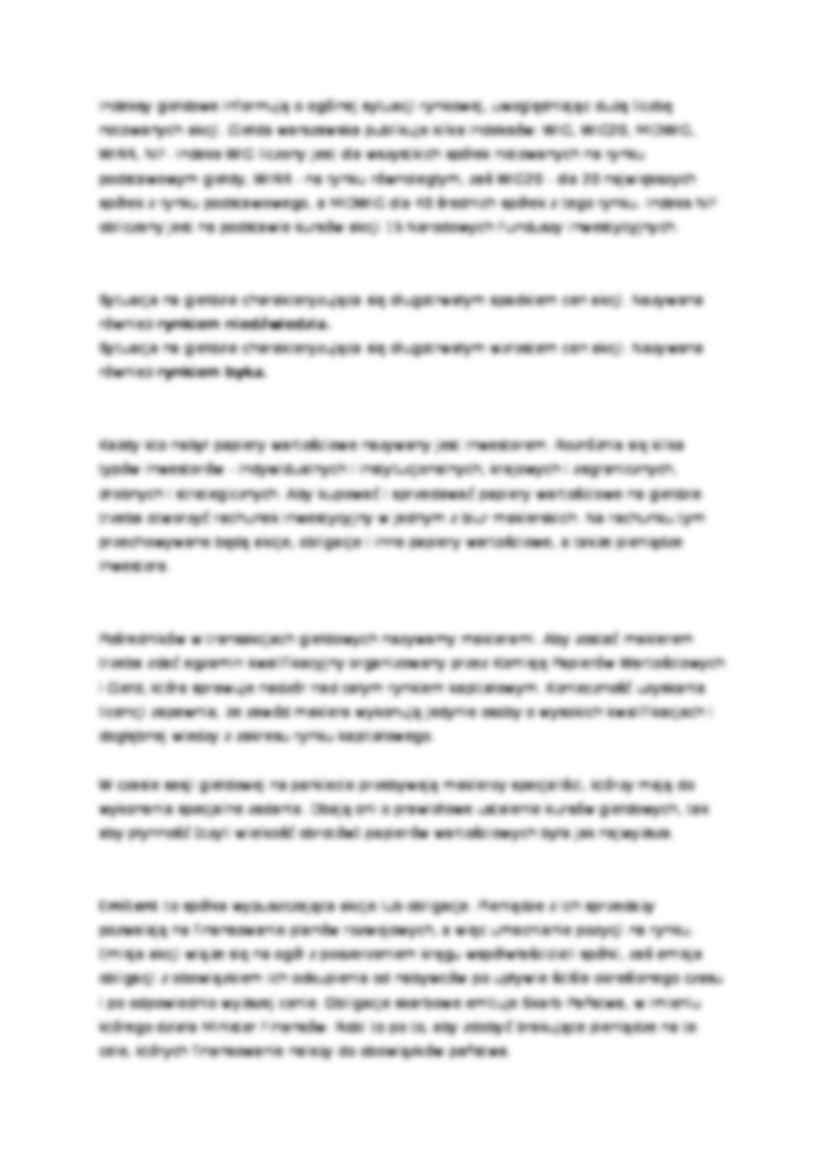 Giełda papierów wartościowych - Sesja giełdowa - strona 3