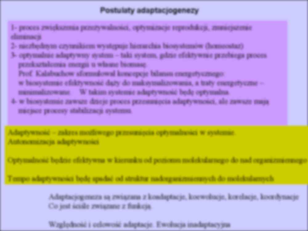 Makroewolucja, nadgatunkowe taksony - strona 3
