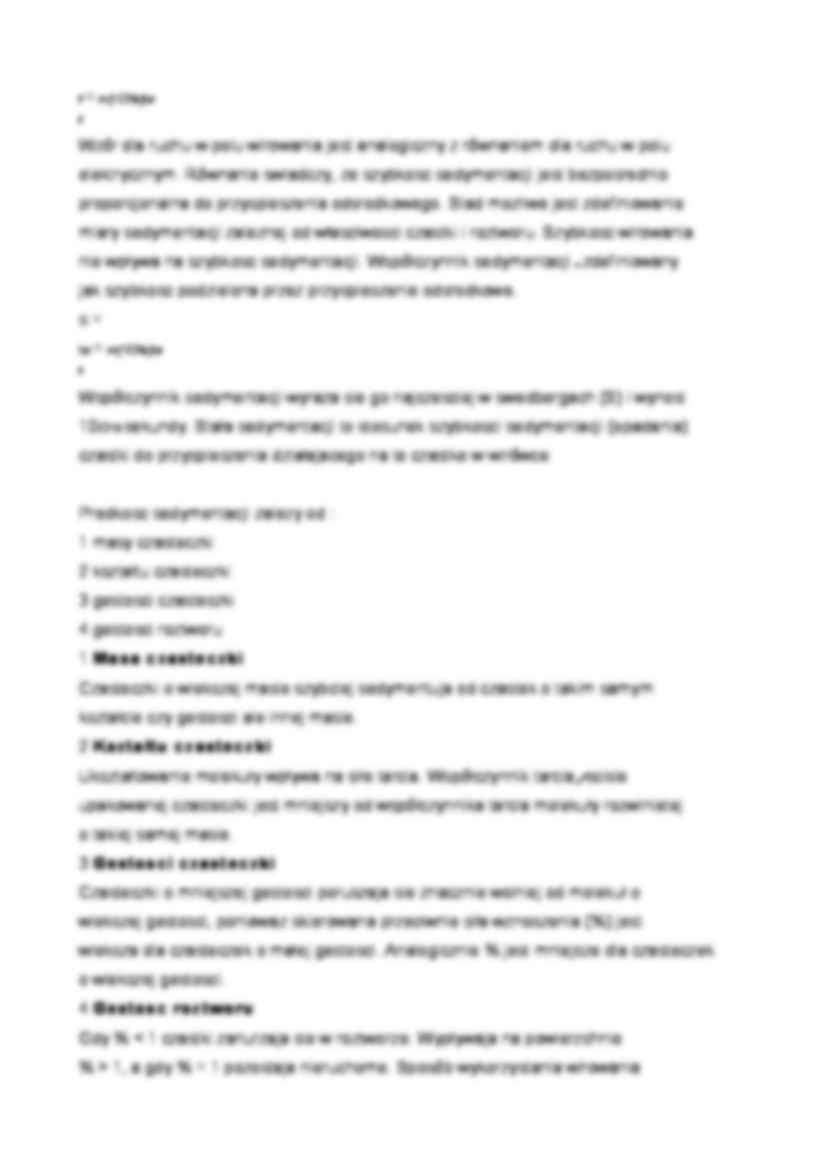 Metody rozdziału białek - strona 2