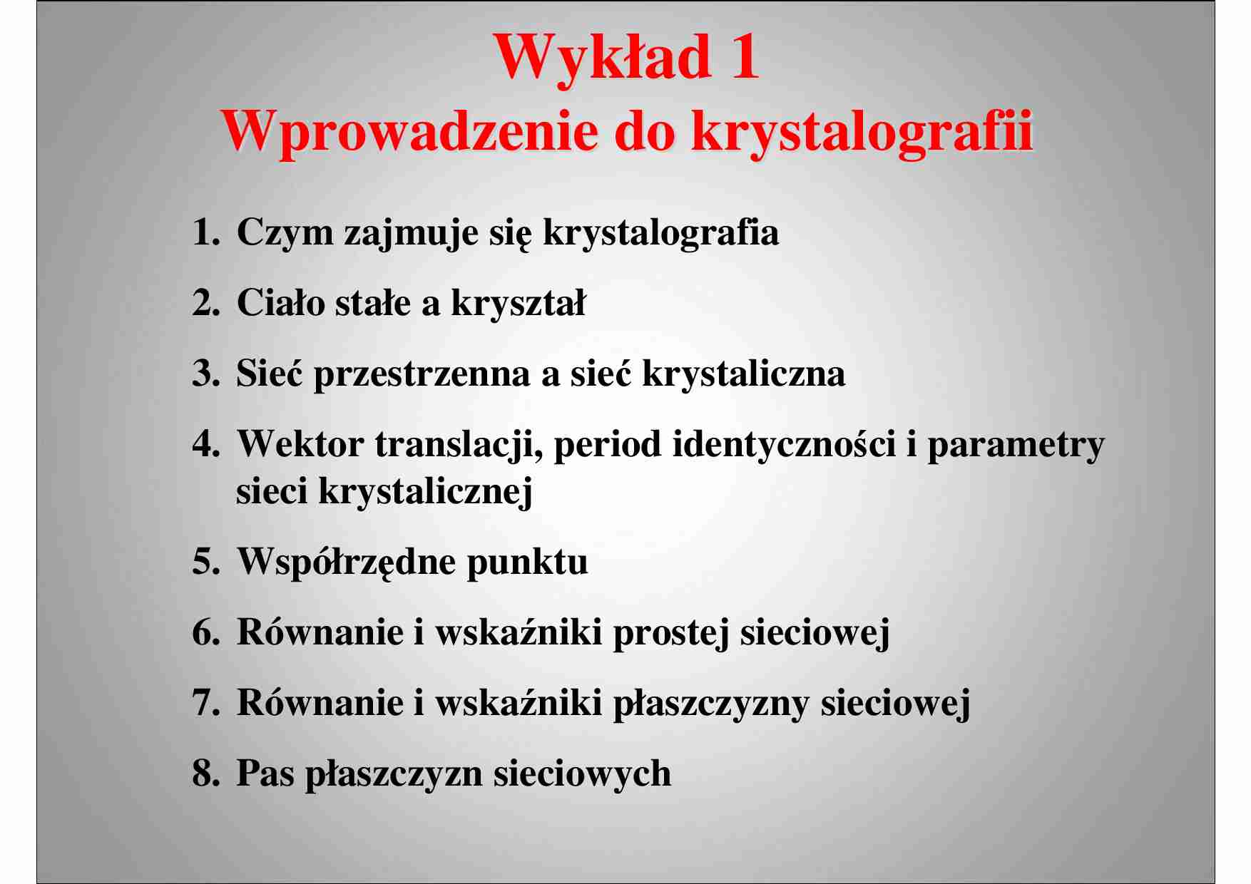 Wiązanie chemiczne w kryształach - strona 1