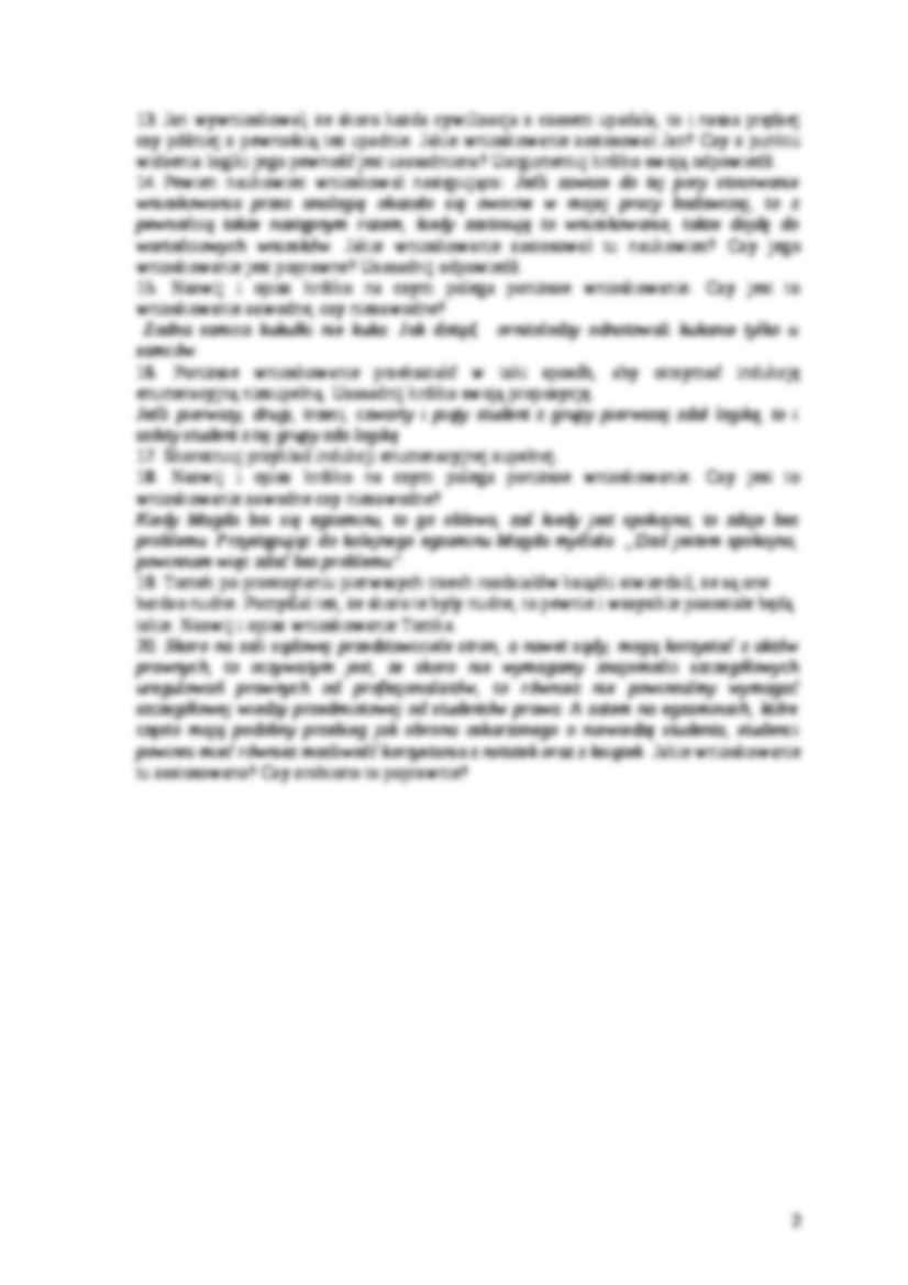 Materiały do wnioskowań niededukcyjnych - strona 2